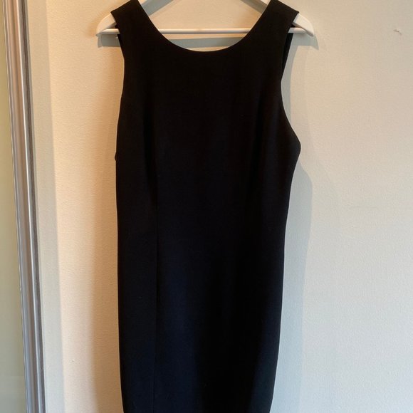 Andrea Jovine Black Midi Dress - Picture 2 of 5